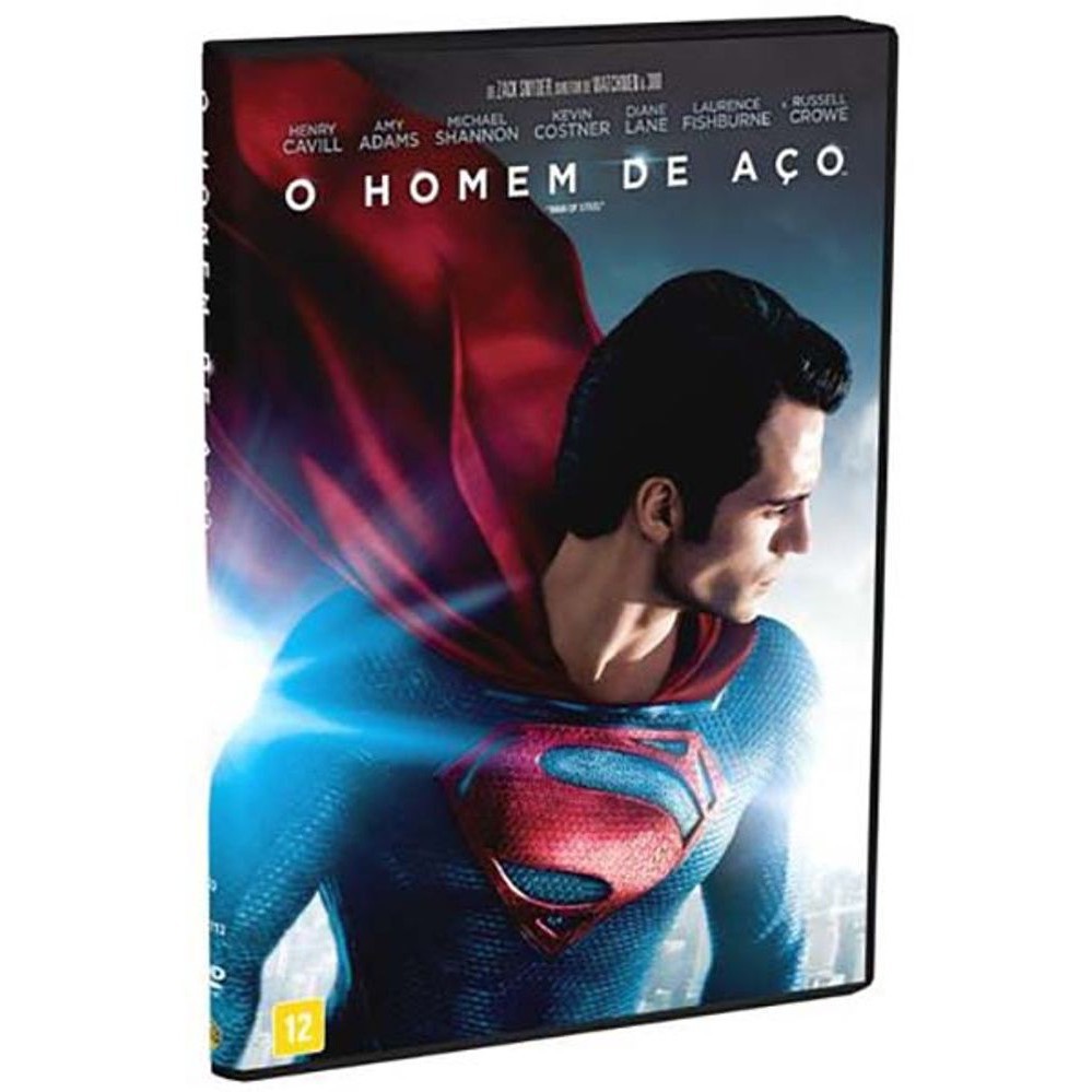 Dvd - O Homem de Aço - Kevin Costner - Henry Cavill super man super homem