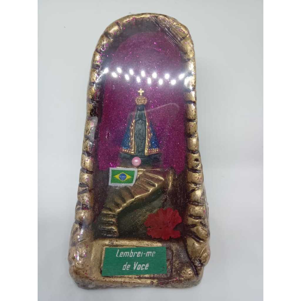 Oratório Capela Capelinha Nossa SRA Aparecida - Em Gesso!!!