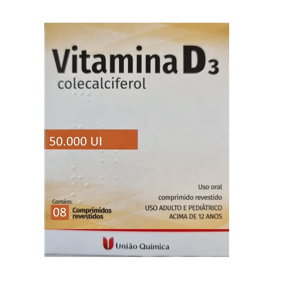 Vitamina D 50.000ui c/ 8 comp.