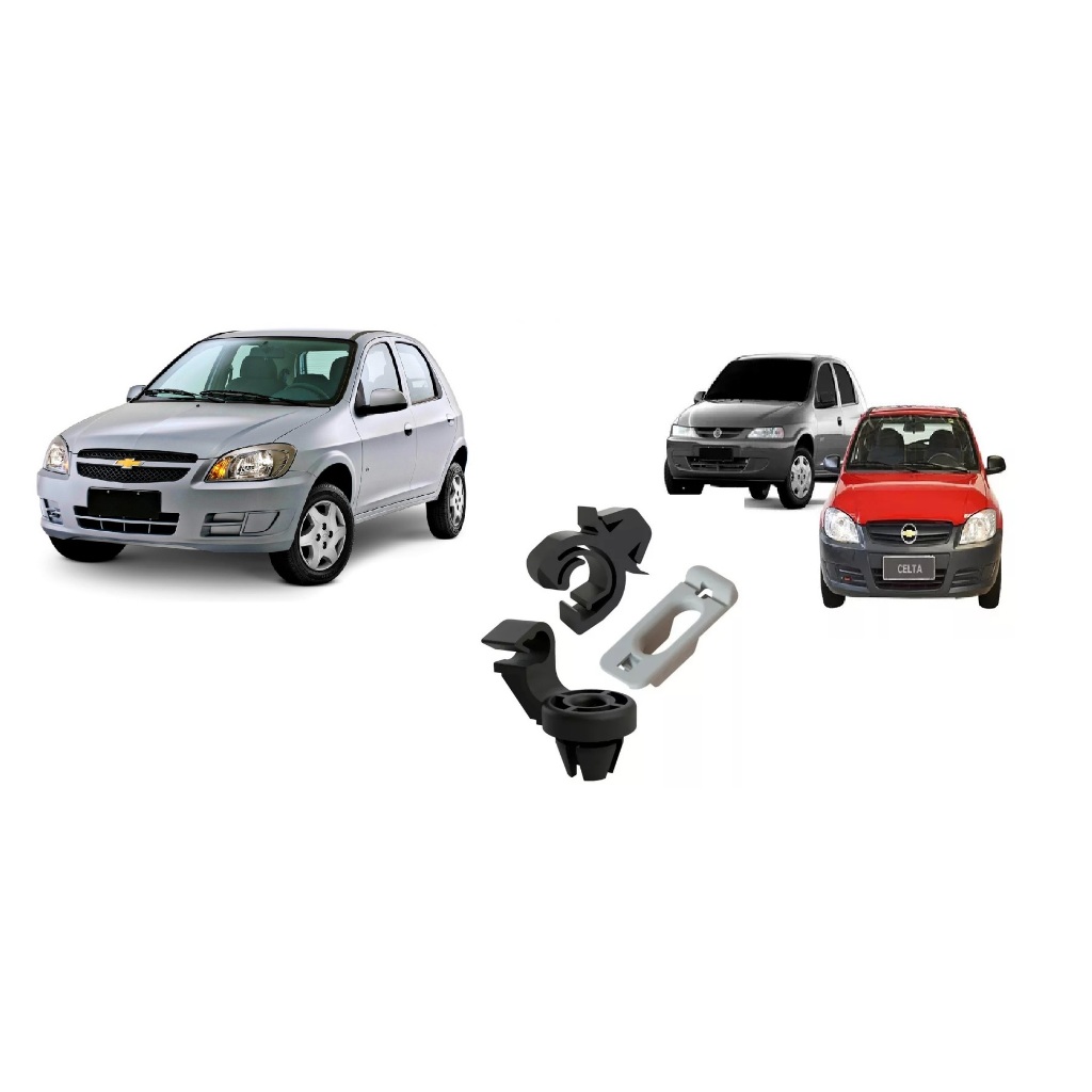 Kit Suporte Presilha Vareta Haste Capo Corsa Celta Prisma K44 em Oferta na Shopee