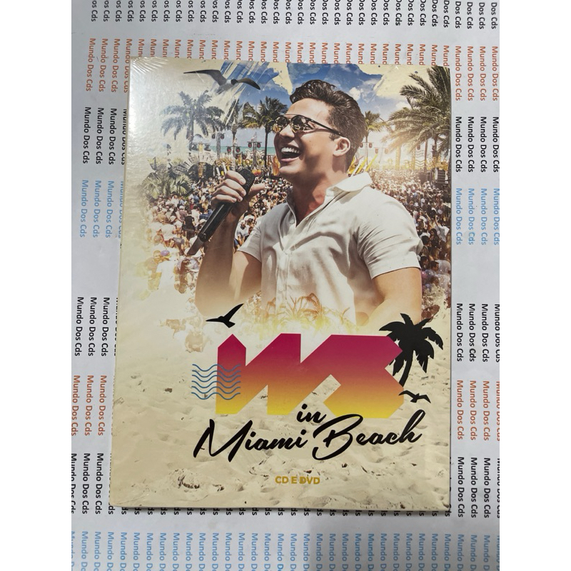 Dvd + Cd Wesley Safadao - In Miami Beach, Em Casa e Ao Vivo em Brasília