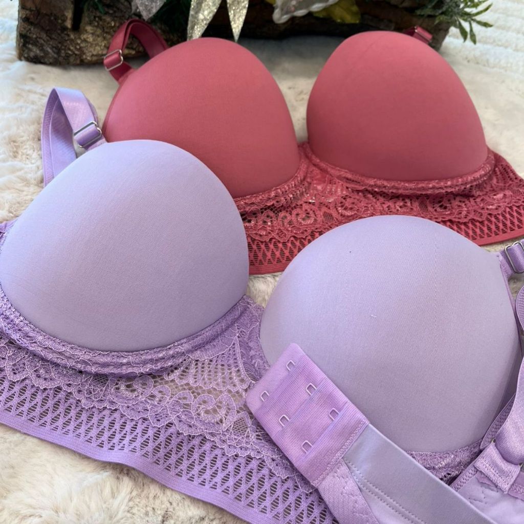 Sutiã Plus Size Sustentação Alça Reforçada Bojo Liso  Forro em Algodão Qualidade PREMIUM