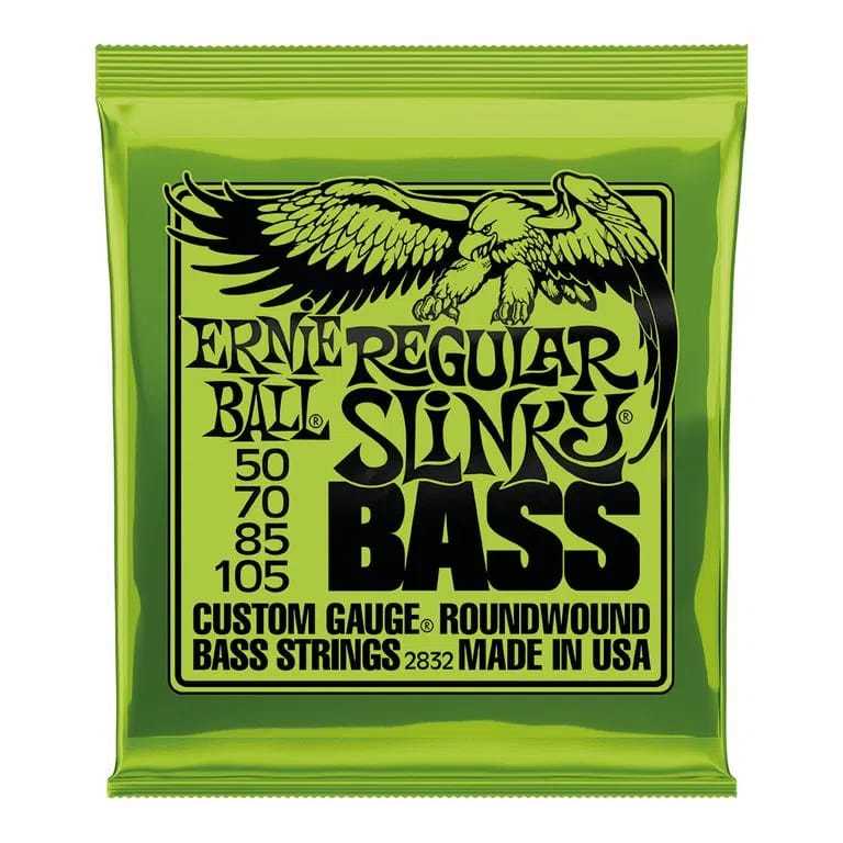 Encordoamento Contrabaixo Ernie Ball 4 Cordas Super Slinky 050 jogo Corda de Baixo Melhor Preço Promoção Jogo Cordas para Baixo Fender Squier Eagle Condor Tagima Tjb Todos Tagimas Ibanez Music Man Menphis Cort