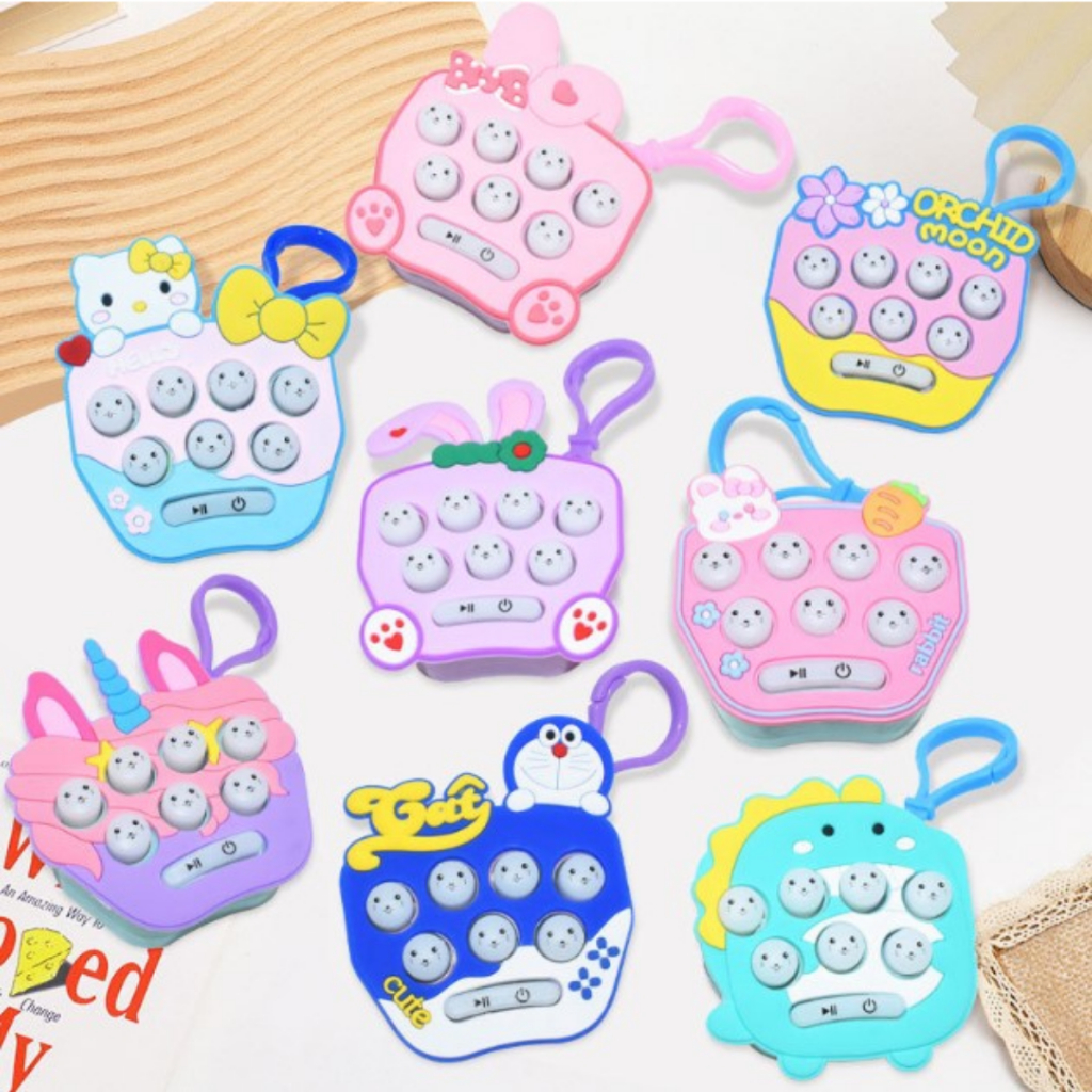 Mini Quick Game Fast POP IT Brinquedo Jogo Anti Stress e Ansiedade Bubble Fidget Brinquedo Sensorial