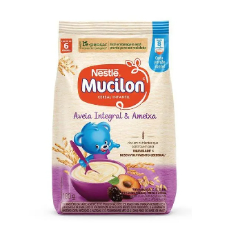 Mucilon Ameixa e Aveia Cereal Infantil 180g