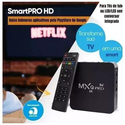 ( modelo novo )TV BOX MXQ PRO 5G 4K (ENVIO IMEDIATO)