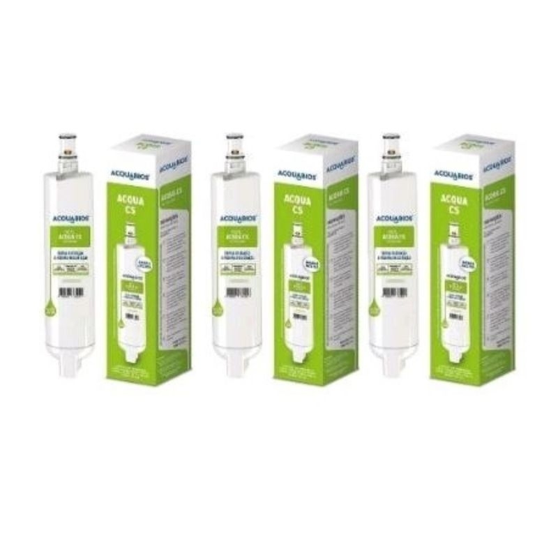 kit 3 Refil Acquabios Purificador de Água Compatível Com Filtrodo Consul Facilite