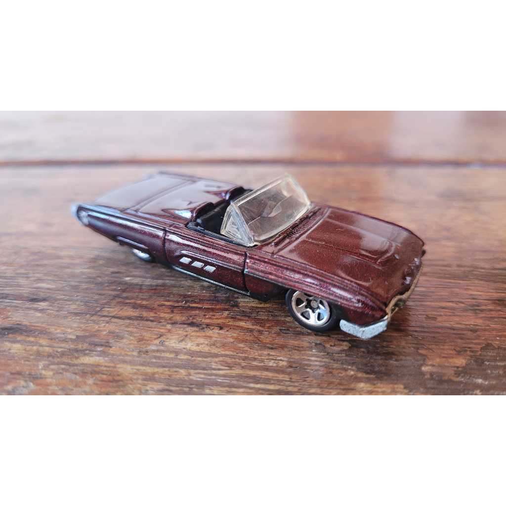 Hot Wheels -'63 T-Bird Thunderbird - Muscle Mania 2005 (Fora da Embalagem) - Mainline 1:64