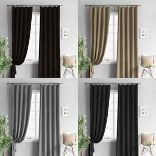 Cortina Blackout 2,40m x 2,80m Diversas Cores Tecido Macio liso Para casa Fácil De Limpar
