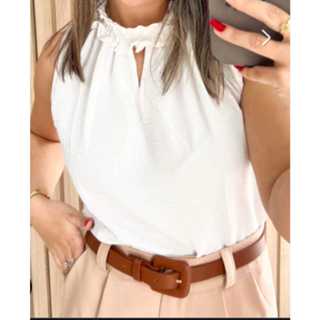 Blusa Ragata Cava Americana ideal para o Verão