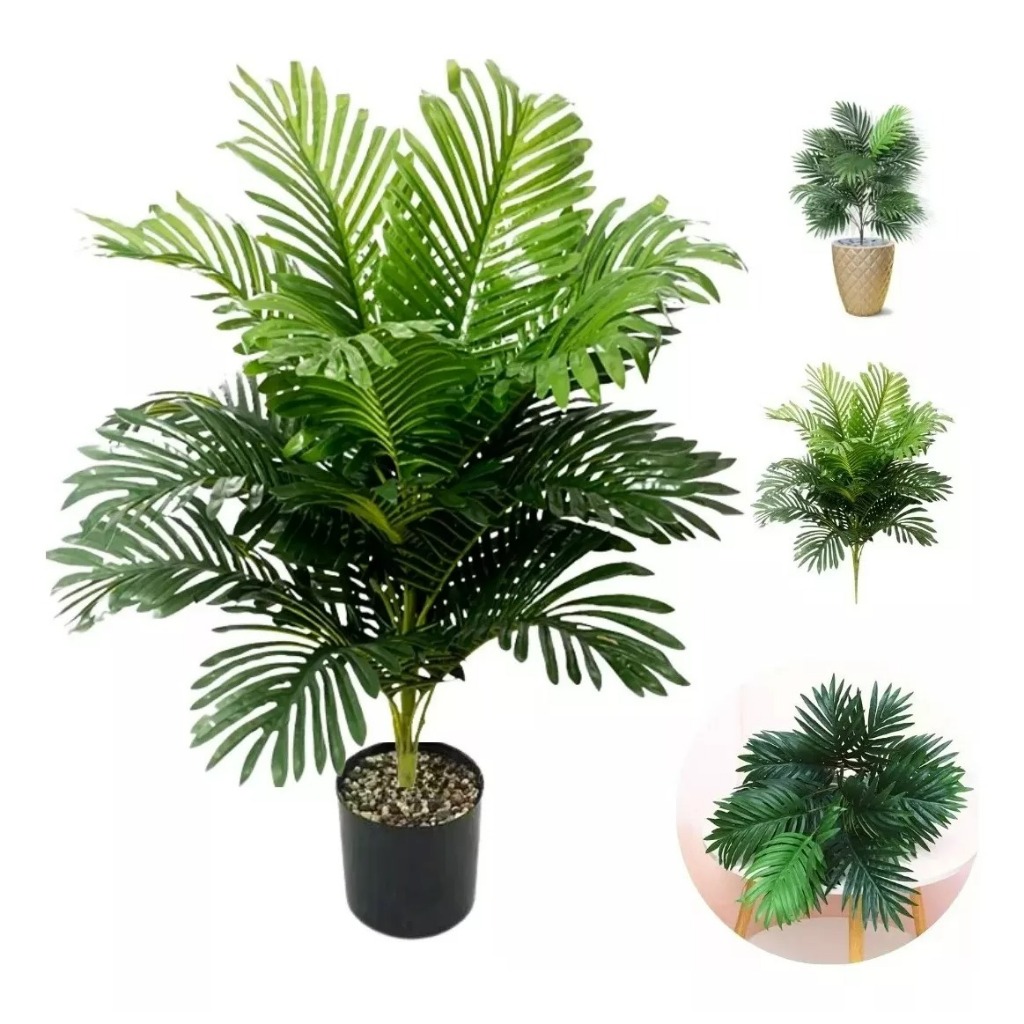 Planta Artificial Palmeira Areca Real Toque