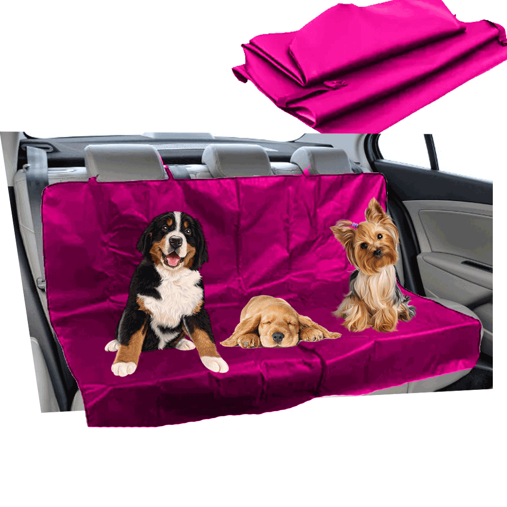Capa PROTETORA PET de Assento ROSA CARRO AUTOMOTIVO Higiênico Impermeável para Carro e Pick-up  Mantenha Seu Veículo Impecável e Seu Pet E TRASNPORTE