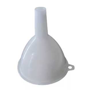 Funil De Plástico Branco 7,5 Cm em Oferta na Shopee