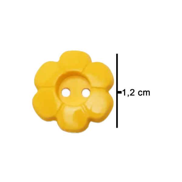 25 Botão Flor Florzinha 2 Furos 12mm Tam: 20 Escolha a Cor em Oferta na Shopee