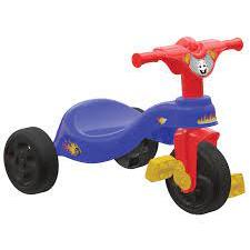 Triciclo Velotrol Motoca Infantil Azul Fast Pais e Filhos