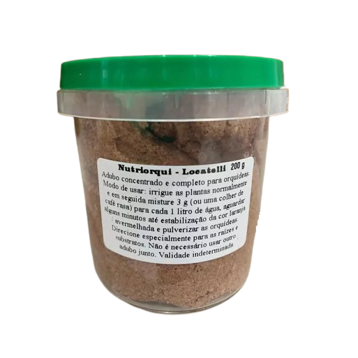 Adubo Nutriorqui -locatelli Orquídeas 200g
