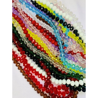 Fios de cristal facetado de vidro 6mm em Oferta na Shopee