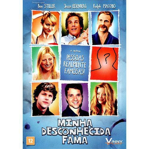 Dvd Minha Desconhecida Fama - Ben Stiller, Jesse Eisenberg