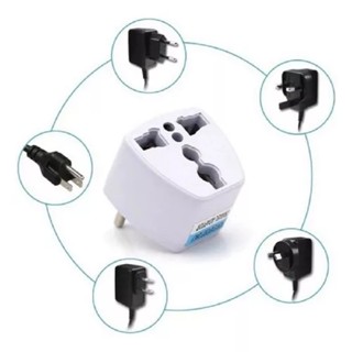 Adaptador Tomada Uk Universal Padrão Europeu X Padrão Brasil
