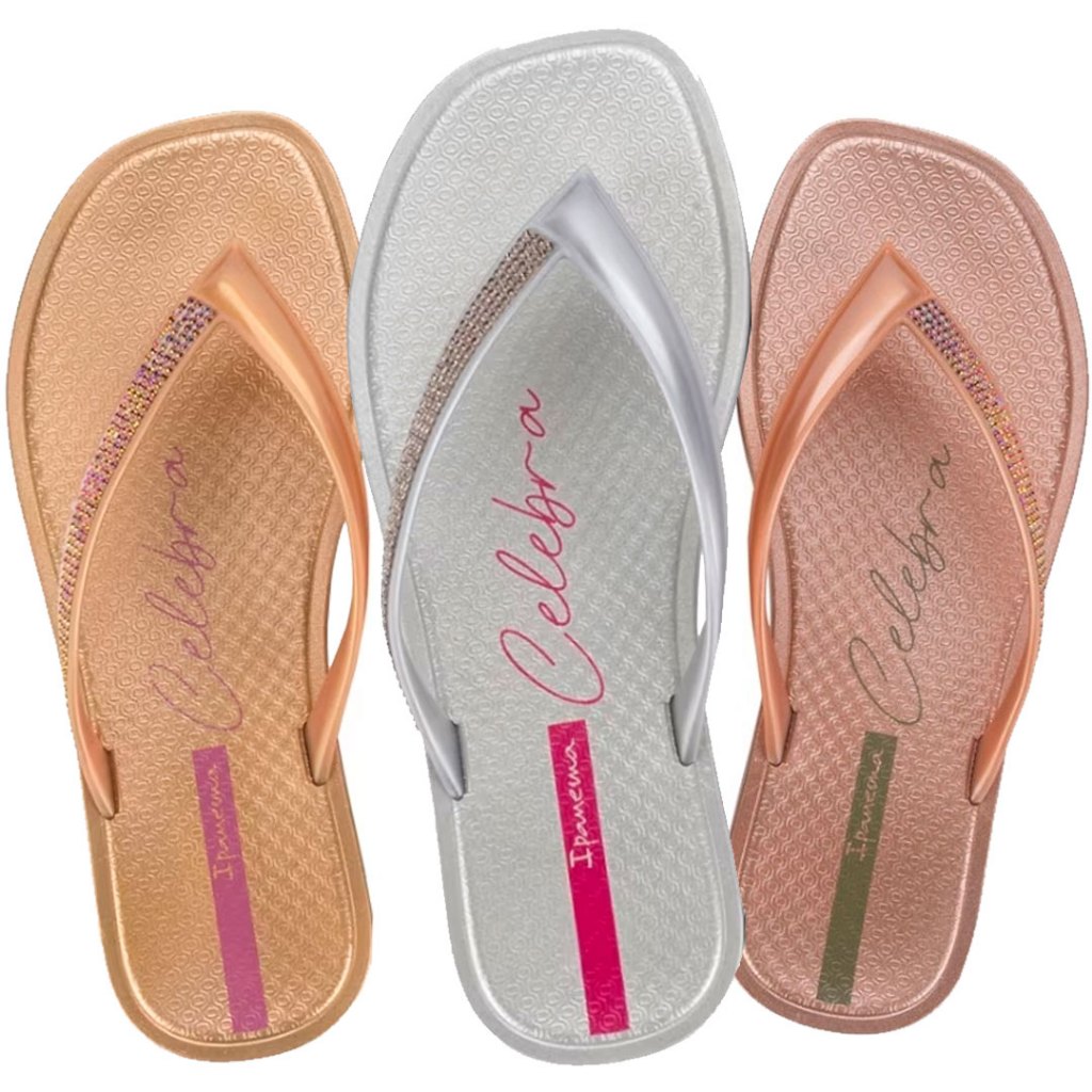 Chinelo Feminino De Dedo Com Strass Celebra Ipanema 27094 - Women Shoes