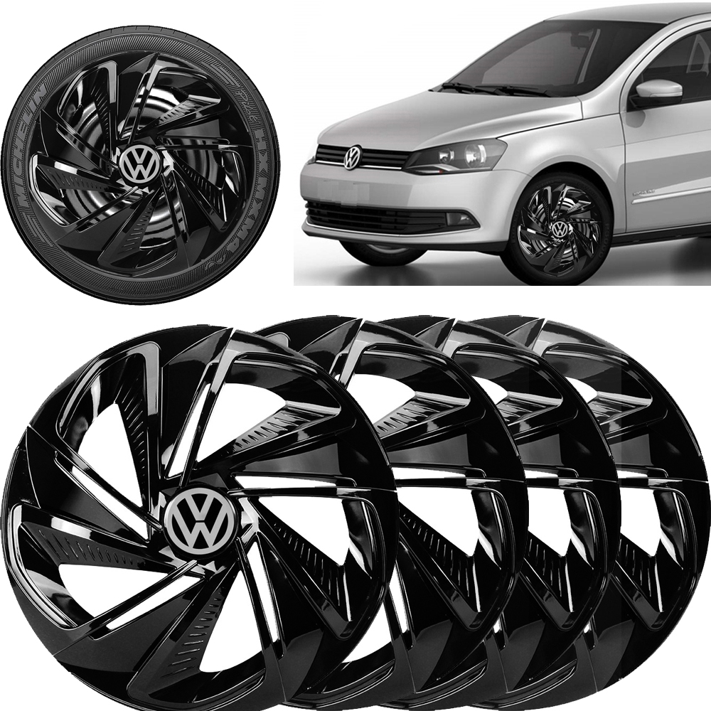 Kit 4 Carlota Compativel Com  Aro 13 14 Esportiva Nitro Preta  Gol G1 Quadrado G2 Bola G3 G4 G5 G6 em Oferta na Shopee