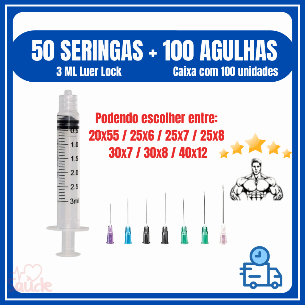 Seringa Agulha Intramuscular: Onde Comprar | BuscaProdutos