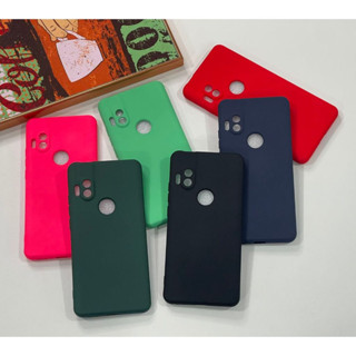 Kit Protetora Capa Capinha + Película 3D Motorola - One Hyper - Silicone Aveludado