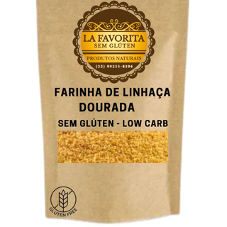 Farinha de Linhaça Dourada Premium 250 G ou 500 G - SEM GLÙTEN em Oferta na Shopee