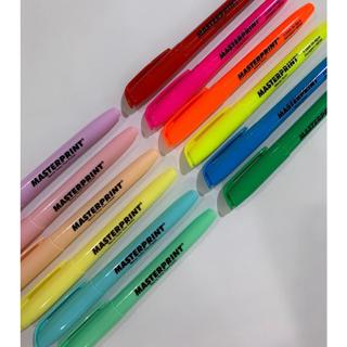 Kit 12 marca texto neon + pastel masterprint em Oferta na Shopee