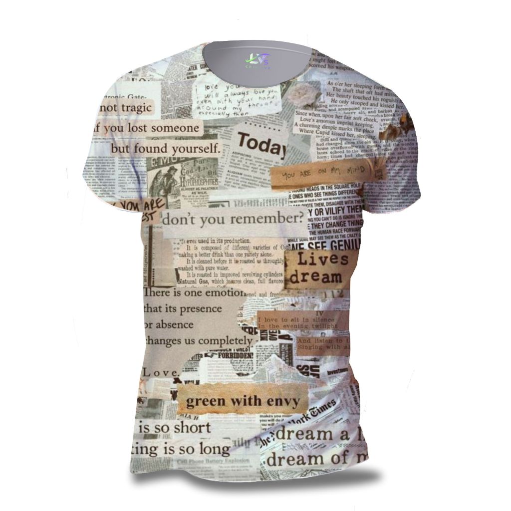 Camiseta Masculina Feminina Recorte Jornal Revista Profissão Jornalismo Publicidade PDF06
