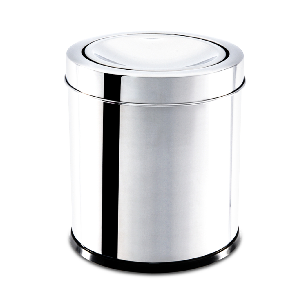 Lixeira Com Tampa Basculante Brinox Decorline 3,2 Litros Aço Inox em Oferta na Shopee