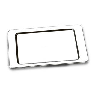 Bandeja Brinox Átina 37x23 cm Aço Inox em Oferta na Shopee