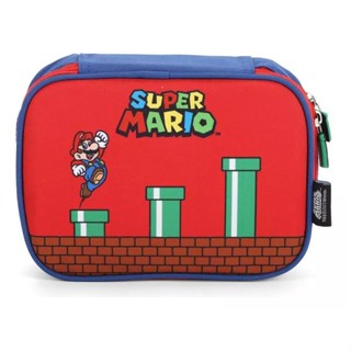 Estojo Box Escolar Super Mario Azul Et46944mo-AZ  Luxcel