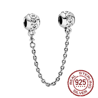 Corrente Trava Segurança Coração Pingente Prata 925 Acessório em Oferta na Shopee