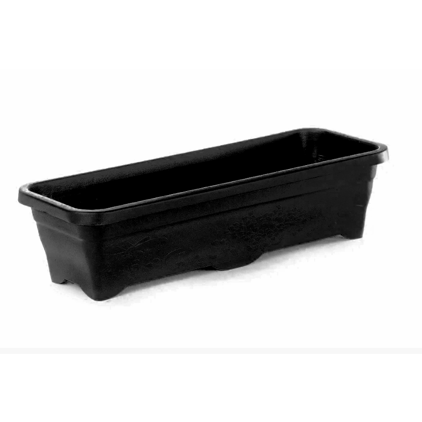 Kit 25 Vaso Jardineira Floreira Plástico Jardim Vertical 36 cm de 3,2 Litros Para Decoração de Casa