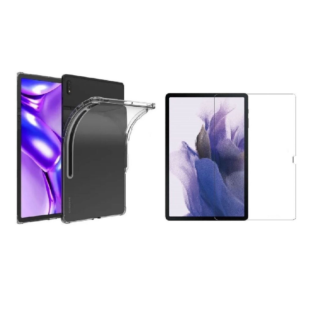 Capa Para Tablet Galaxy Tab S7 Fe 12.4 + Película Fosca Hprime