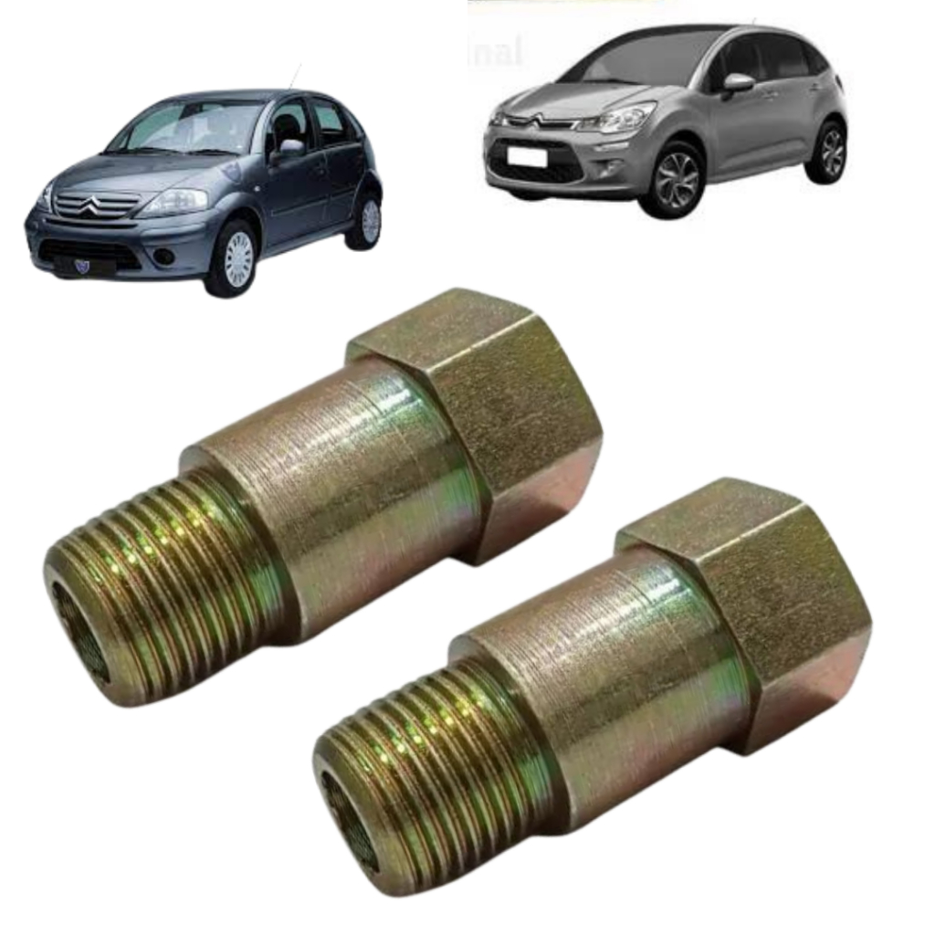 2 Tucho / Esticadores De Vela Citroen C3 1.4 1.5 8v Motor Tu3jp Tu4