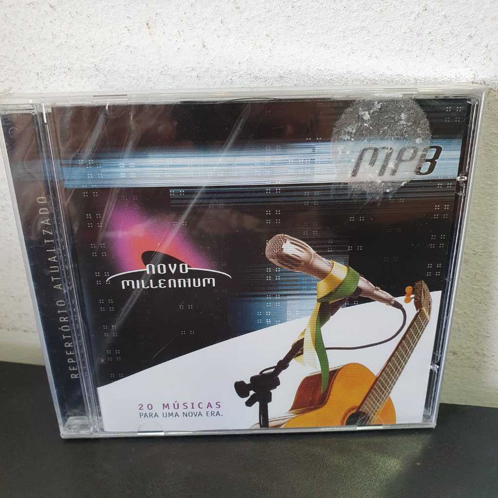 CD MPB Novo Millennium - Lacrado - Fagner Gal Costa Tom Jobim Bethânia Caetano