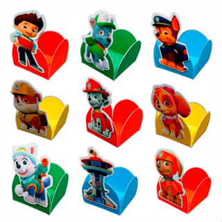 50 Forminhas Patrulha Canina Festa Infantil Brigadeiros Aniversário em Oferta na Shopee