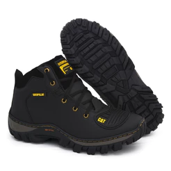 Bota Coturno e Tênis Tático Adventure Masculino e Feminino Couro Trabalho Trilha Motoqueiro Macio Resistente