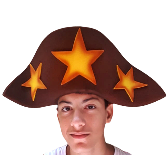 1 Cangaceiro E 1 Cangaceira, Chapéu Em Espuma