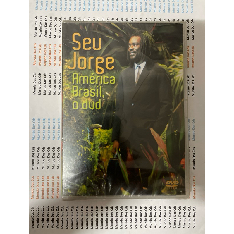 Dvd Seu Jorge - América Brasil, dvd