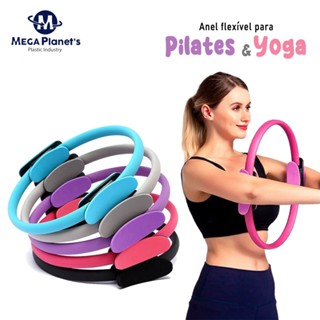 Anel Tonificador Arco Para Yoga Pilates Ginástica Para Yoga Flexível Circulo Colorido Fisioterapia Reabilitação Exercício Fitness, disco fisioterapia
