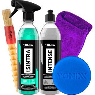 KIT LIMPADOR E REVITALIZADOR PARA PLÁSTICOS INTERNOS SINTRA INTENSE VONIXX em Oferta na Shopee