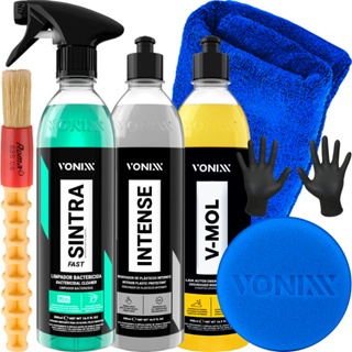 KIT SHAMPOO DESINCRUSTANTE AUTOMOTIVO V-MOL SINTRA INTENSE VONIXX 500ML em Oferta na Shopee