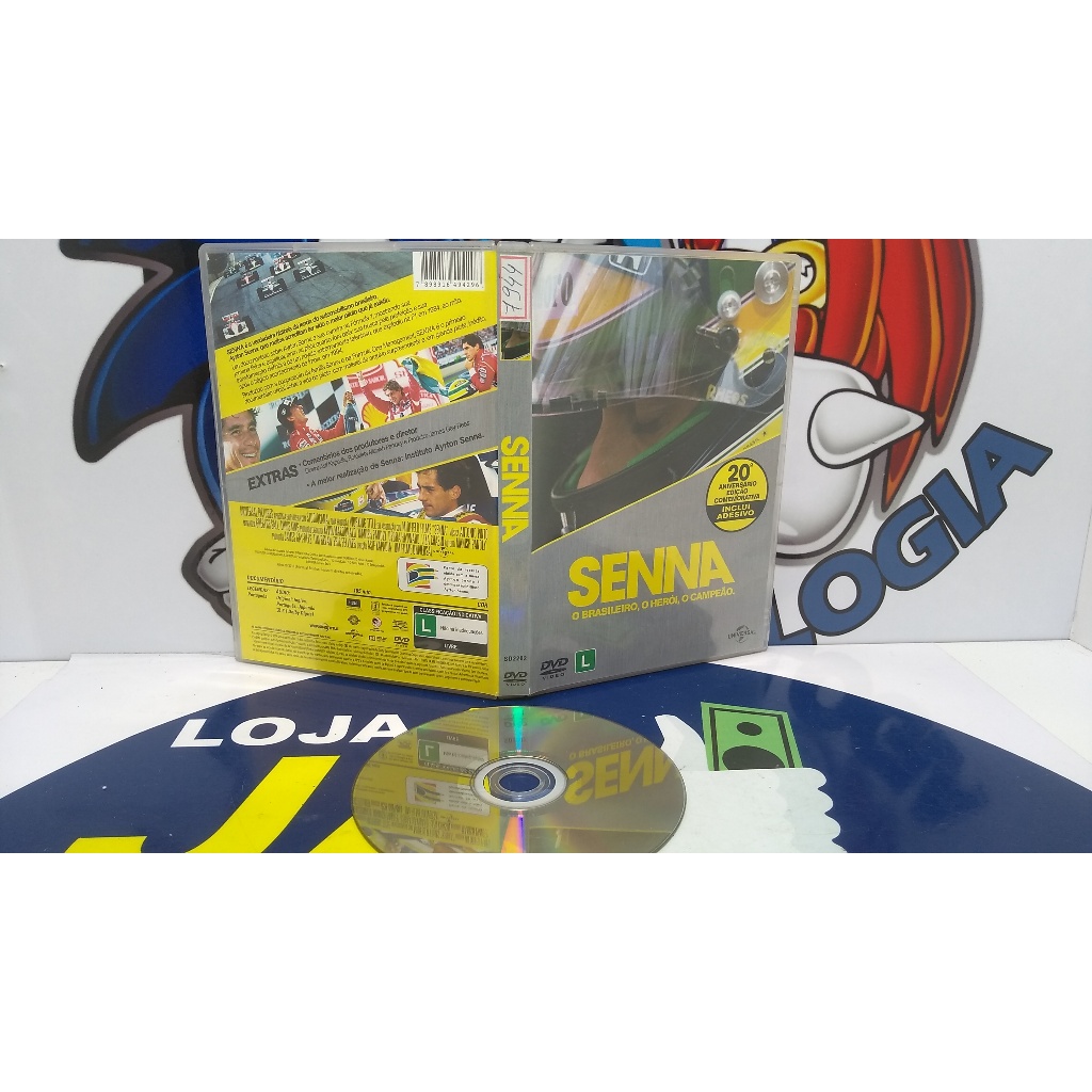 Senna - Dvd - Ayrton Senna - Alain Prost - Frank Williams