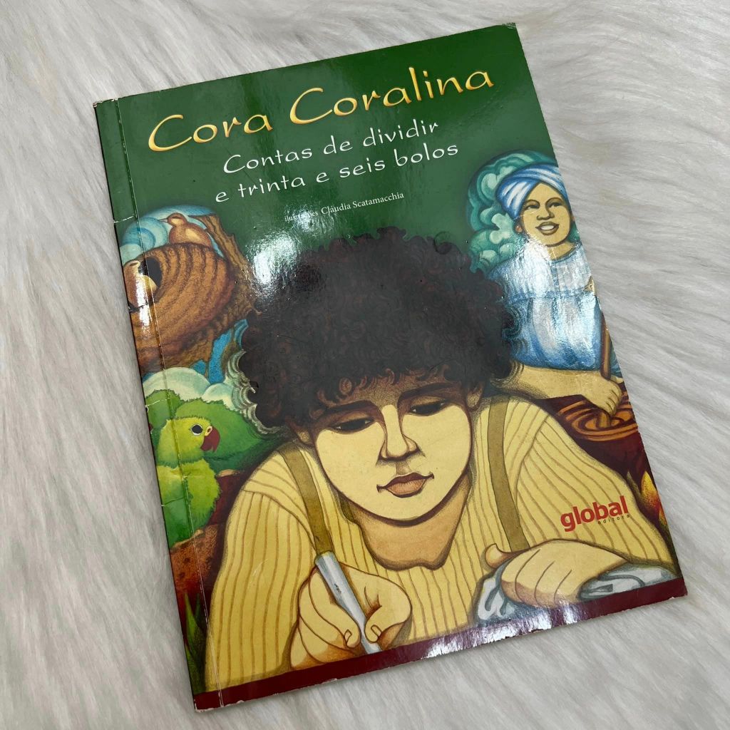 Cora Coralina - Contas de dividir e trinta e seis bolos (Possui marcas) (Brechó) (Ref: 7738)