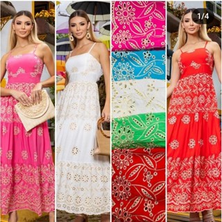 Vestido feminino de lese com bojo / de alcinha / com lastex atrás / lançamento
