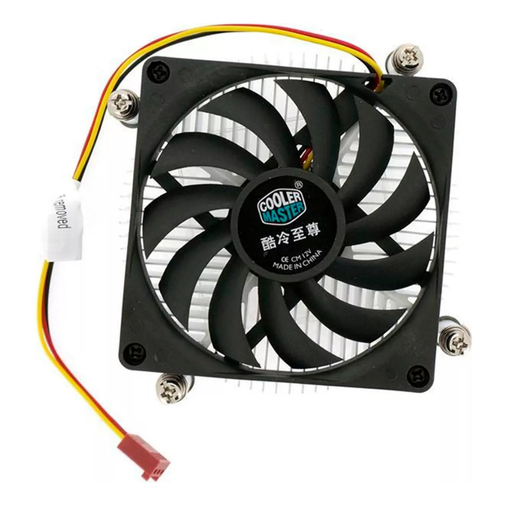 Cooler Master Hyper H115 Low Profile Slim / Mini ITX P/ Processador CPU Intel LGA 1150 1151 1155 1156 e 1200