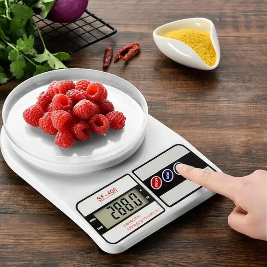 Balança Digital De Precisão Cozinha 10kg Nutrição E Dieta